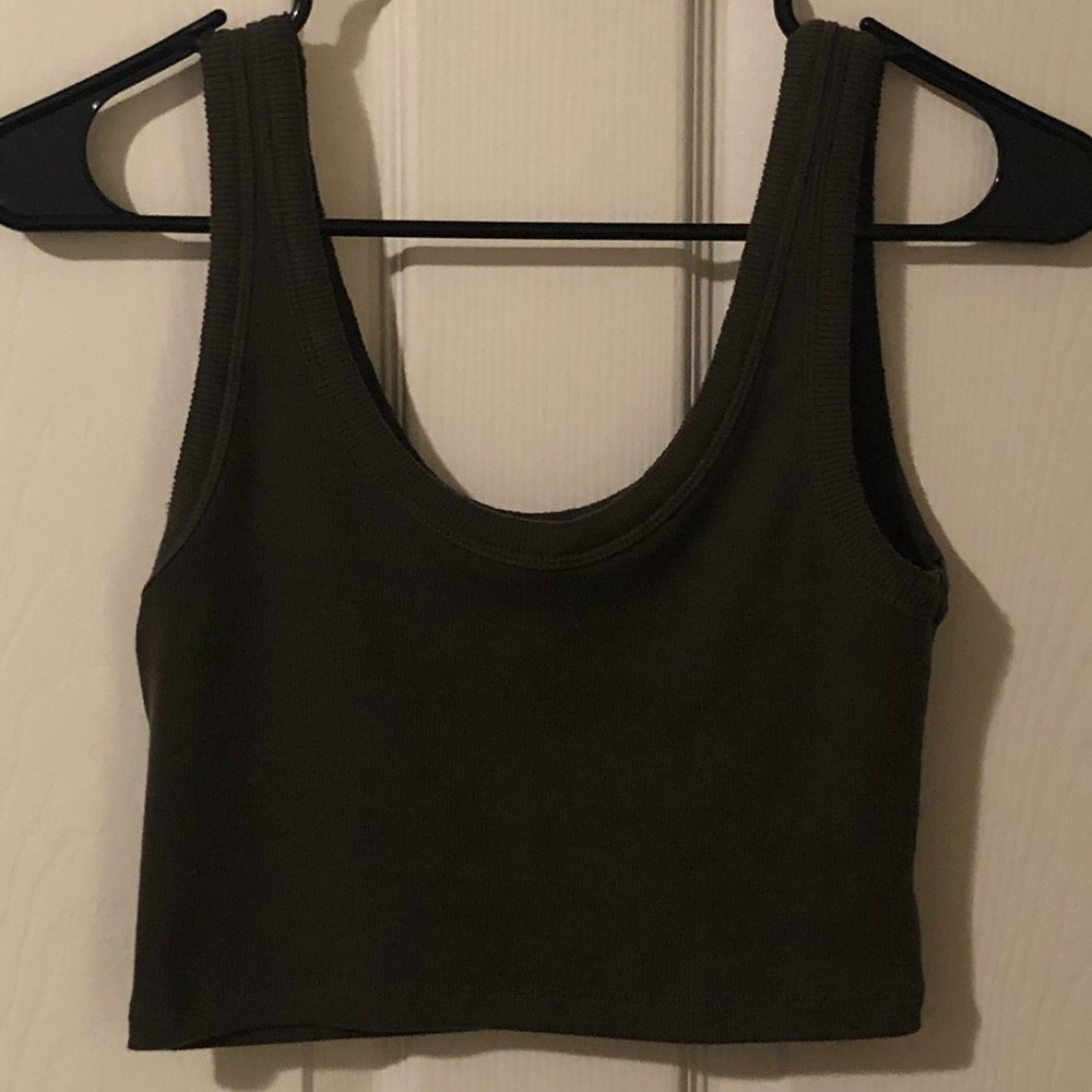 Papaya Crop Top Tank